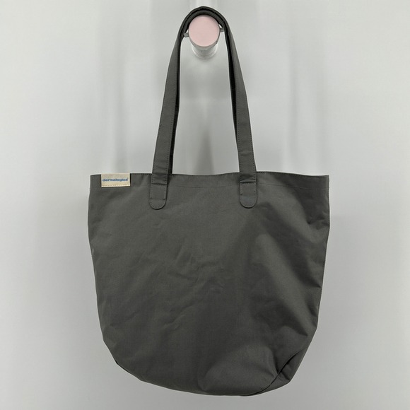 dermalogica Handbags - Dermalogica Gray Tote Bag Skincare Bottle Print Lining Minimal Neutral Reusable